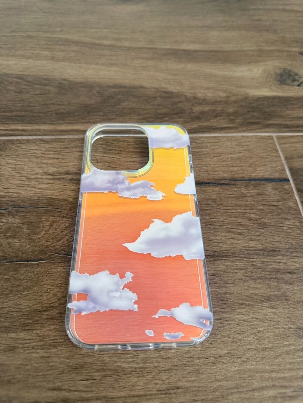 Iridescent Clouds IPhone 15 Pro Phone Case